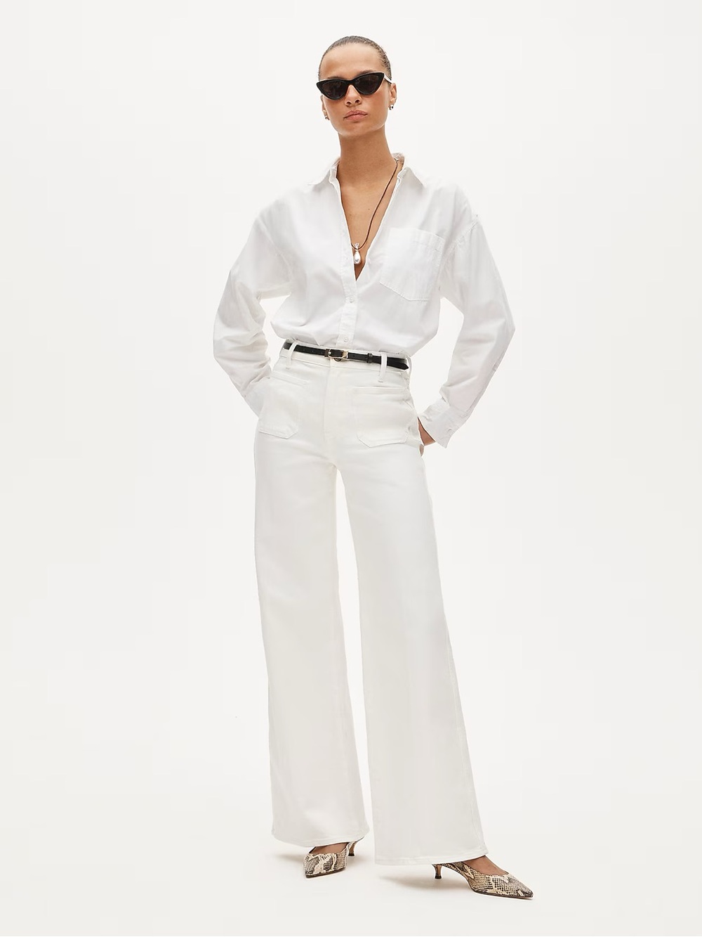 J.Crew Patch-Pocket Denim Trouser